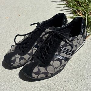 Coach Women’s Black Patterned Sneakers/Trainers
